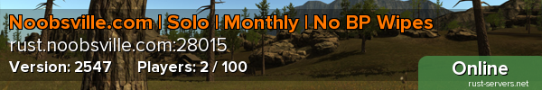 Noobsville.com | Solo | Monthly | No BP Wipes