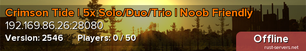 Crimson Tide | 5x Solo/Duo/Trio | Noob Friendly