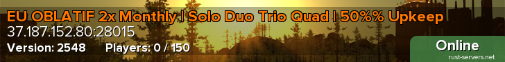 EU OBLATIF 2x Monthly | Solo Duo Trio Quad | 50%% Upkeep