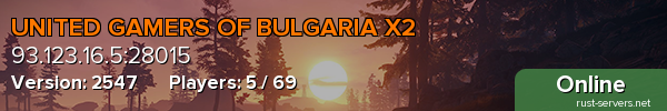 UNITED GAMERS OF BULGARIA X2