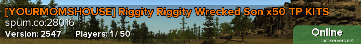 [YOURMOMSHOUSE] Riggity Riggity Wrecked Son x50 TP KITS