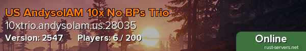 US AndysolAM 10x No BPs Trio