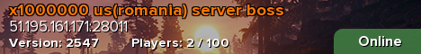 x1000000 us(romania) server boss