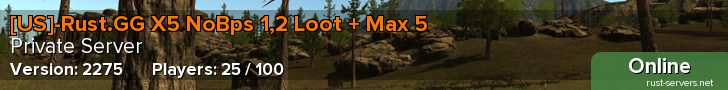 US-Rust.GG X5 NoBps 1,2 Loot + Max 5