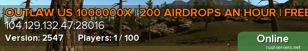 OUTLAW US 1000000X | 200 AIRDROPS AN HOUR | FREE KITS