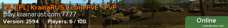 [EU][PL] KrainaRUST.com PvE +PvP