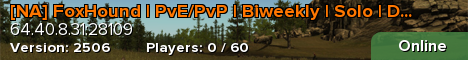 [NA] FoxHound | PvE/PvP | Biweekly | Solo | Duo | Trio |