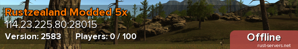 Rustzealand Modded 5x