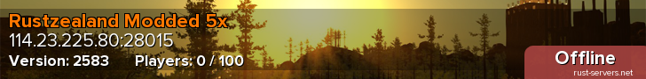 Rustzealand Modded 5x