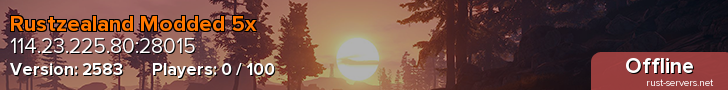 Rustzealand Modded 5x