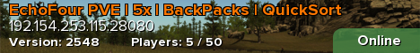 EchoFour PVE | 5x | BackPacks | QuickSort