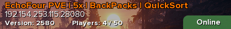 EchoFour PVE | 5x | BackPacks | QuickSort