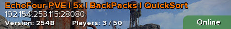 EchoFour PVE | 5x | BackPacks | QuickSort