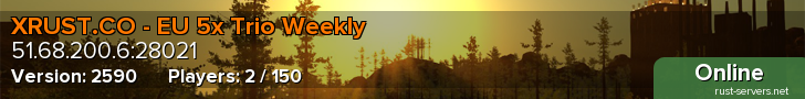XRUST.CO - EU 5x Trio Weekly