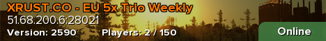 XRUST.CO - EU 5x Trio Weekly