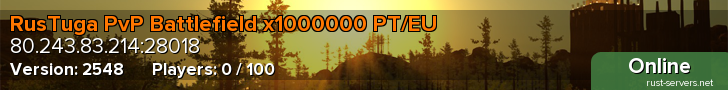 RusTuga PvP Battlefield x1000000 PT/EU