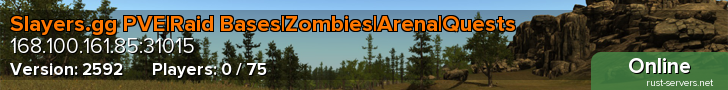 Slayers.gg PVE|Raid Bases|Zombies|Arena|Quests