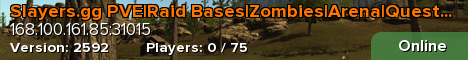 Slayers.gg PVE|Raid Bases|Zombies|Arena|Quests