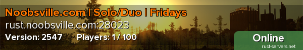 Noobsville.com | Solo/Duo | Fridays