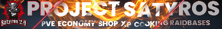 CZ/SK Projekt Satyros | PVE |Shop|XP|Raidable Bases