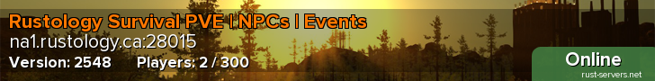 Rustology Survival PVE | NPCs | Events