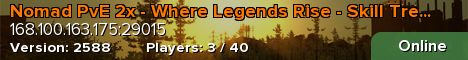 Nomad PvE 2x - Where Legends Rise - Skill Tree - Economy