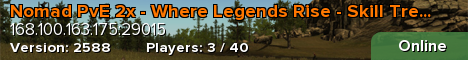 Nomad PvE 2x - Where Legends Rise - Skill Tree - Economy