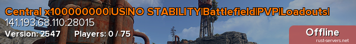 Central x100000000|US|NO STABILITY|Battlefield|PVP|Loadouts|