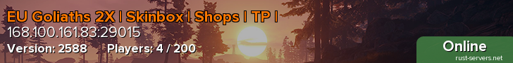 EU Goliaths 2X | Skinbox | Shops | TP |