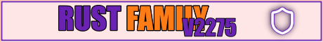 [BR] Rust  Family 2x | Squad | #Main 1