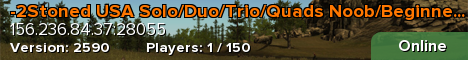 -2Stoned USA Solo/Duo/Trio/Quads Noob/Beginner Friendly/Low