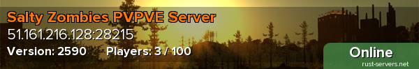 Salty Zombies PVPVE Server