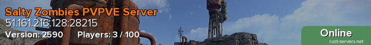 Salty Zombies PVPVE Server