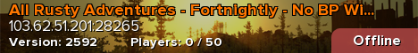 All Rusty Adventures - Fortnightly - No BP Wipes