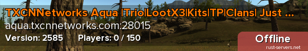TXCNNetworks Aqua | Trio | Kits | Clans