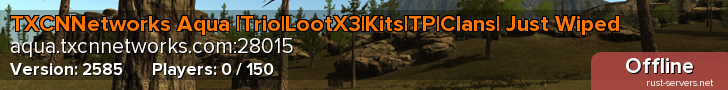 TXCNNetworks Aqua | Trio | Kits | Clans