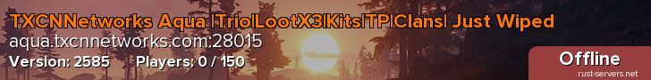TXCNNetworks Aqua | Trio | Kits | Clans
