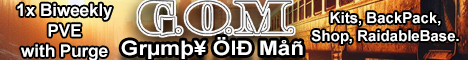 OM 1x PVE Grumpy Old Man |Kits|Skins|BackPack|RaidableBase