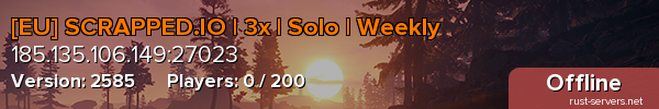 [EU] SCRAPPED.IO | 3x | Solo | Weekly