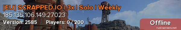 [EU] SCRAPPED.IO | 3x | Solo | Weekly