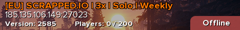 [EU] SCRAPPED.IO | 3x | Solo | Weekly