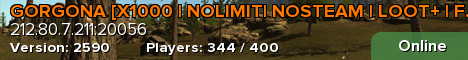 GORGONA [X1000 | NOLIMIT| NOSTEAM | LOOT+ | FPS]