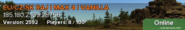 EU/CZ/SK RAJ l MAX 4 l VANILLA