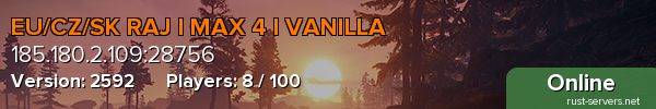 EU/CZ/SK RAJ l MAX 4 l VANILLA