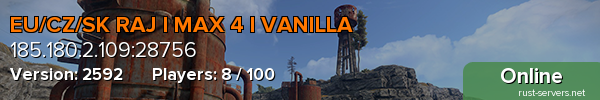 EU/CZ/SK RAJ l MAX 4 l VANILLA