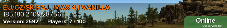 EU/CZ/SK RAJ l MAX 4 l VANILLA
