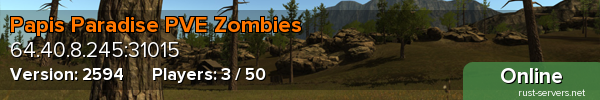 Papis Paradise PVE Zombies