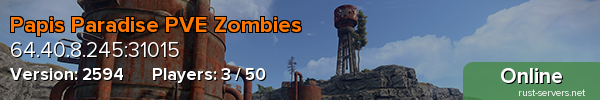 Papis Paradise PVE Zombies