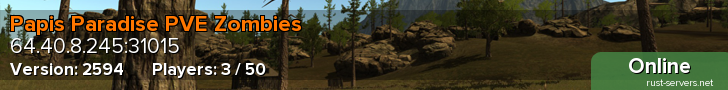Papis Paradise PVE Zombies