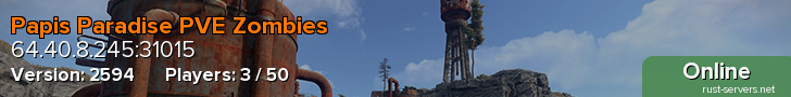 Papis Paradise PVE Zombies